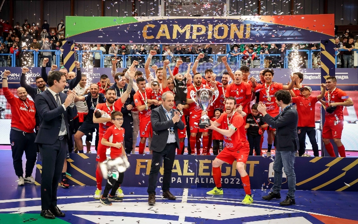 Futsal, la storia si ripete: all’Italservice Pesaro la Coppa Italia. Battuta Olimpus Roma